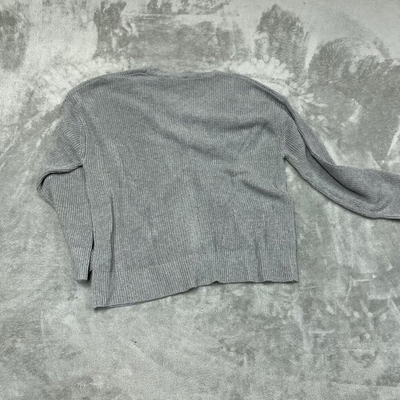 Hudson Los Angeles Gray Cotton Buttondown Cardigan XXL Womens NWT 6525 - Picture 2 of 8